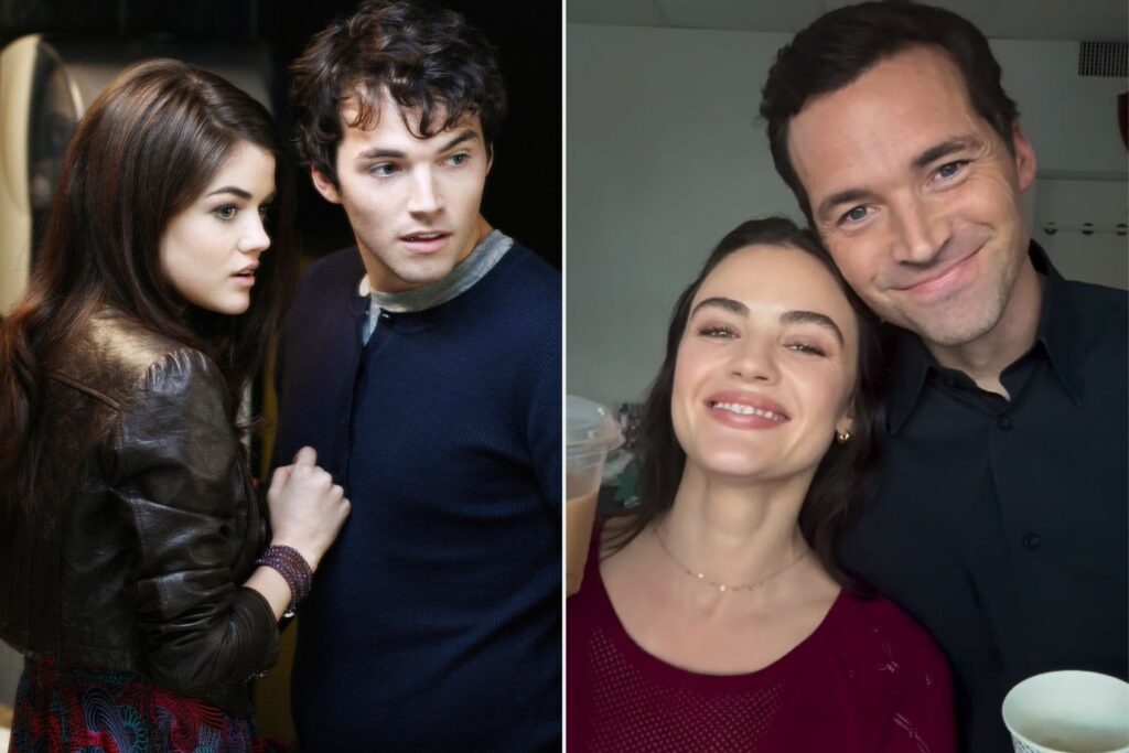 Lucy Hale and Ian Harding Spark Speculation with ‘Pretty Little Liars’ Reunion