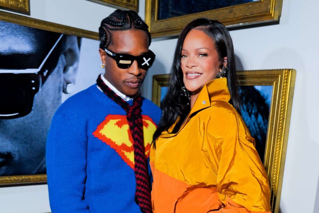 Rihanna Supports ASAP Rocky’s ‘Don’t Be Dumb’ Cover Art Reveal