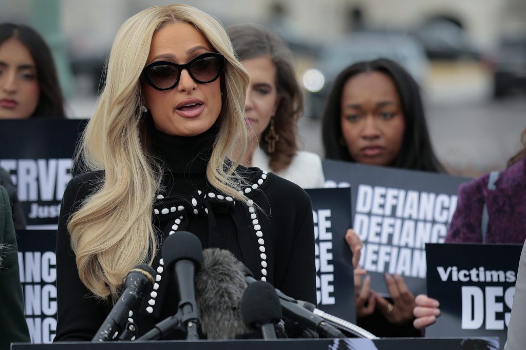 Paris Hilton Calls Leaked Sex Tape Trauma ‘Abuse’ in Capitol Hill Speech