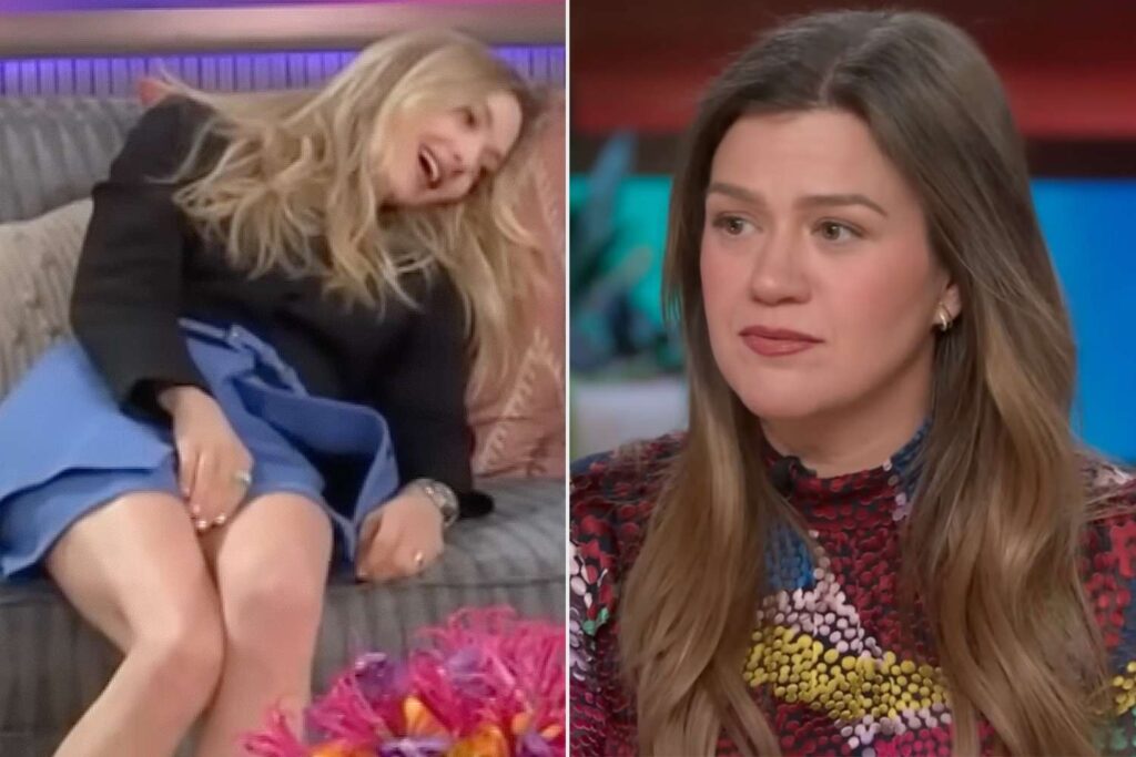 Amanda Seyfried Collapses After Singing Spontaneous Duet with Kelly Clarkson