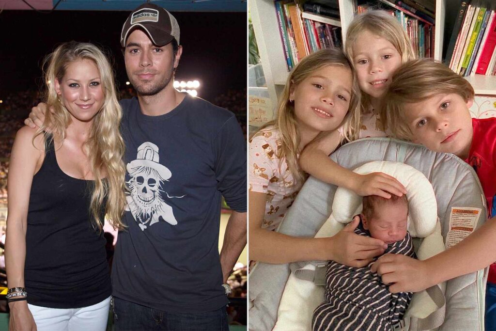 The Cutest Photos of Anna Kournikova and Enrique Iglesias’ Four Children