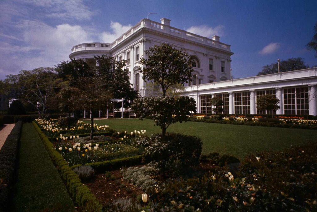 Jacqueline Kennedy Garden Was Torn Out During East Wing Demo 60 Years After Its Dedication