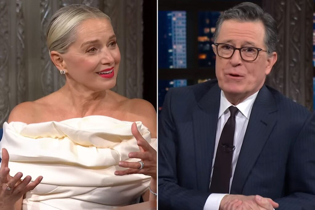 Katherine LaNasa Reveals How Stephen Colbert Helped Her Before Landing ‘The Pitt’