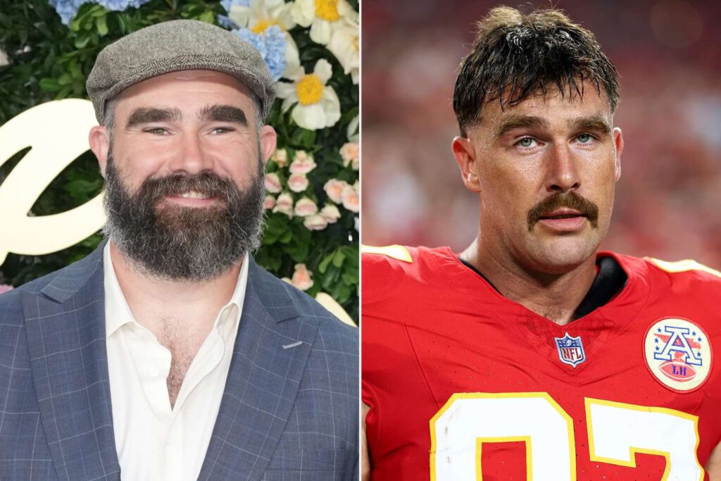 Jason Kelce Reveals Where He’s Going to Hang Travis Kelce’s Jersey When He Retires