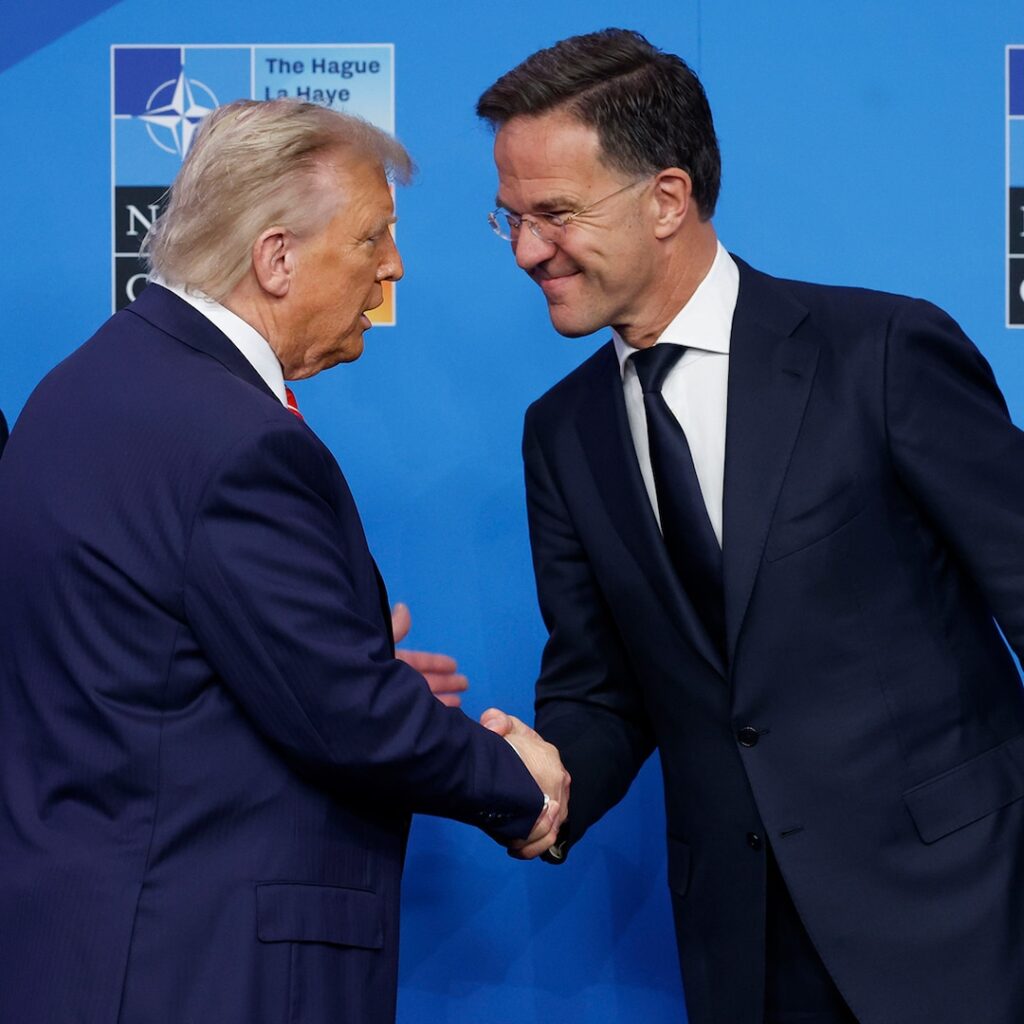 Donald Trump on NATO Secretary General Mark Rutte Daddy Comment