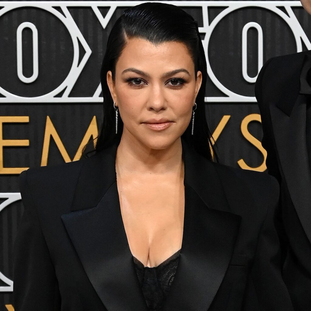 Kourtney Kardashian Shares Cheeky Dress Photos