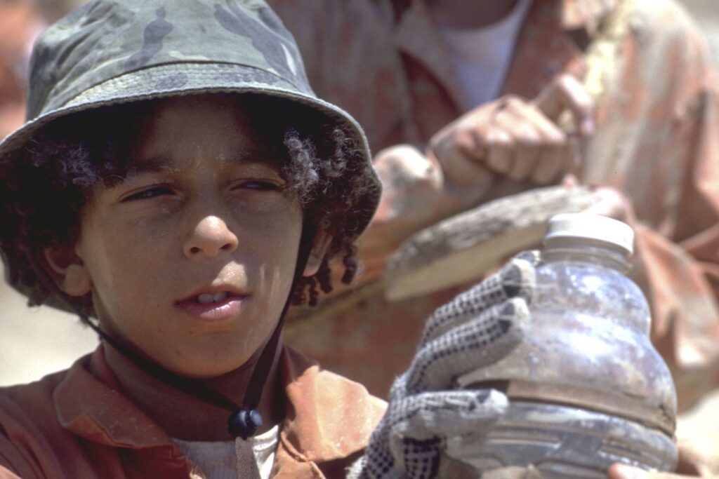 Khleo Thomas Recalls Heat Rash While Filming Holes (Exclusive)