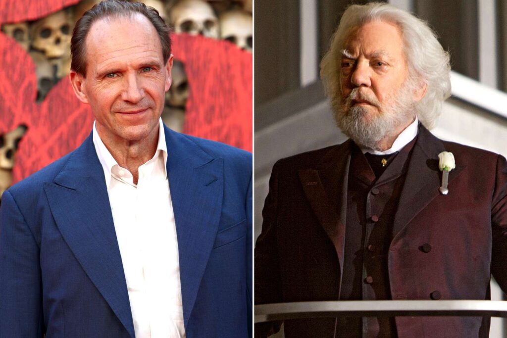 Ralph Fiennes ‘Excited’ to Carry on Late Donald Sutherland’s Hunger Games Role