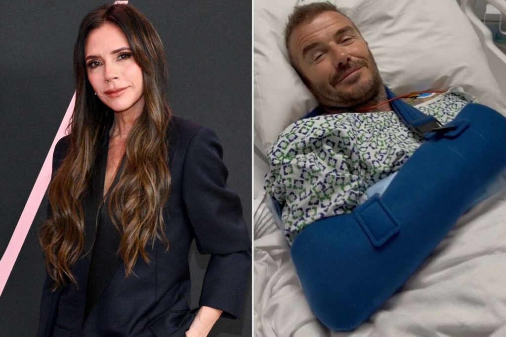 David Beckham Seen in Hospital Bed in Photo Shared by Wife Victoria