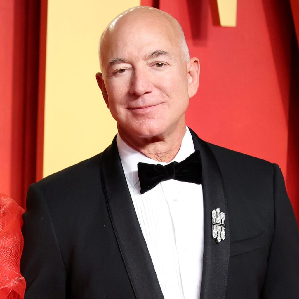 Jeff Bezos Shows Hair, No Longer Bald After Wedding