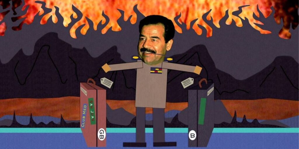 Saddam Hussein Allegedly Forced To Watch South Park Movie Portrayal