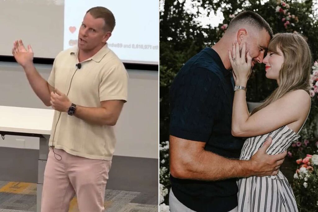 Professor Cancels Midterm Over Taylor Swift and Travis Kelce’s Engagement in Skit
