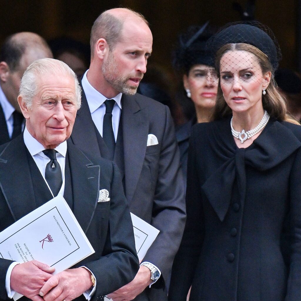Kate Middleton, King Charles Photo at Katharine’s Royal Funeral