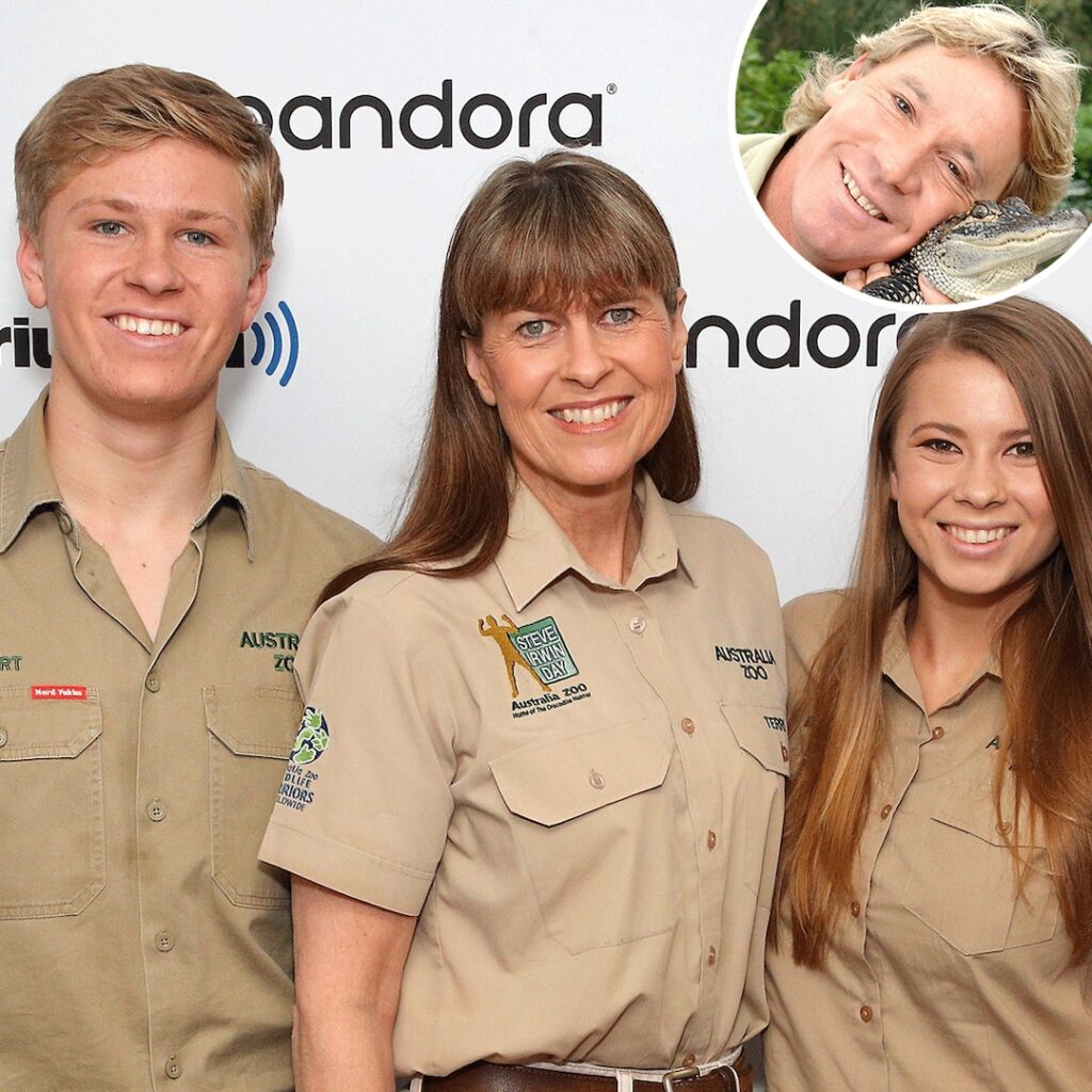 Bindi Irwin, Steve Irwin & Terri Irwin