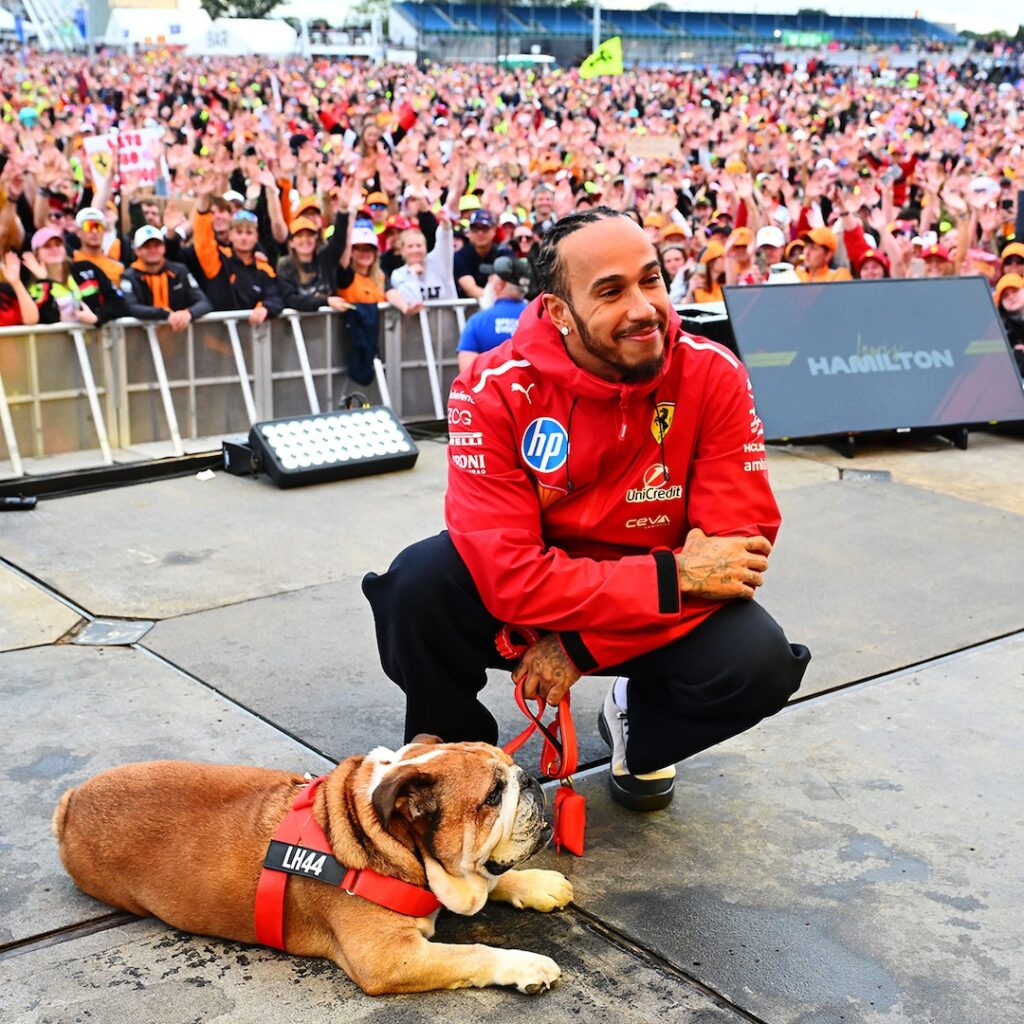 Lewis Hamilton Announces Death of Dog Roscoe