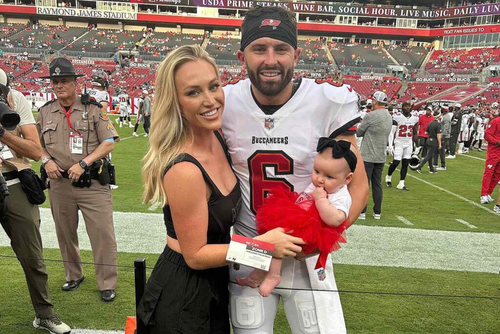 All About Tampa Bay Quarterback Baker Mayfield’s Daughter Kova