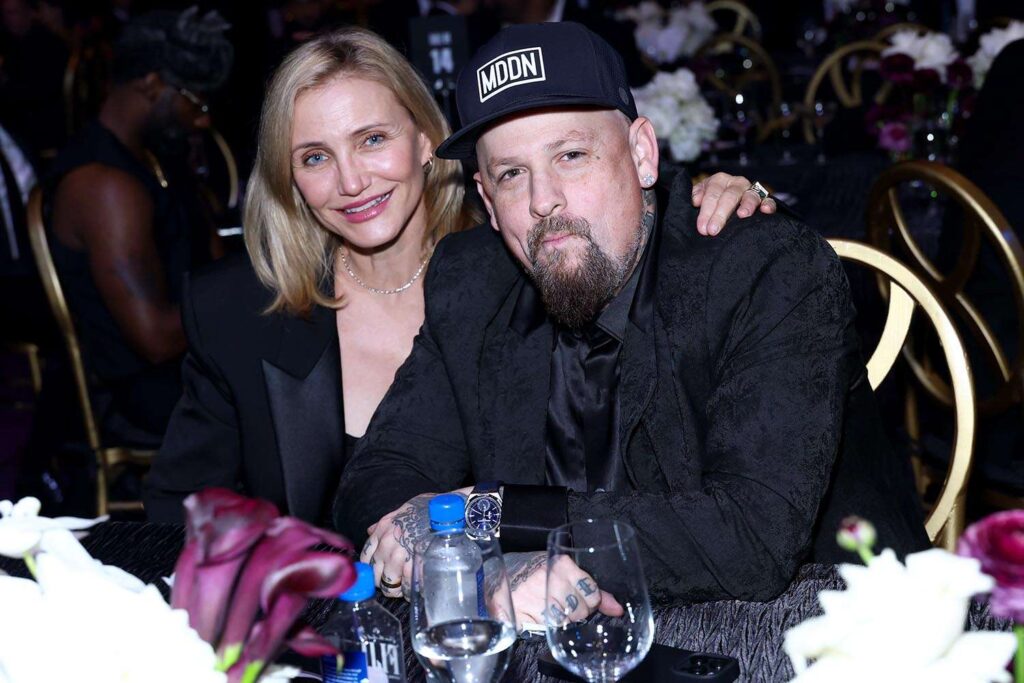 Cameron Diaz, Benji Madden Make Rare Public Appearance Together for Date: Photos