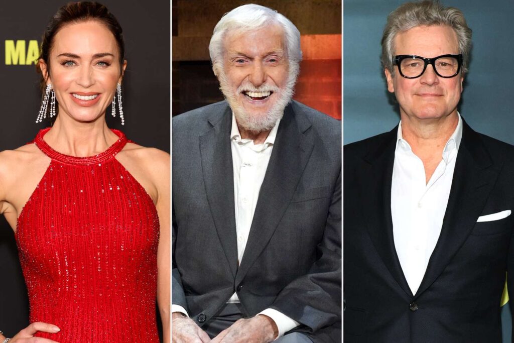 Emily Blunt Says Dick Van Dyke Made Colin Firth Cry on ‘Mary Poppins’ Set (Exclusive)