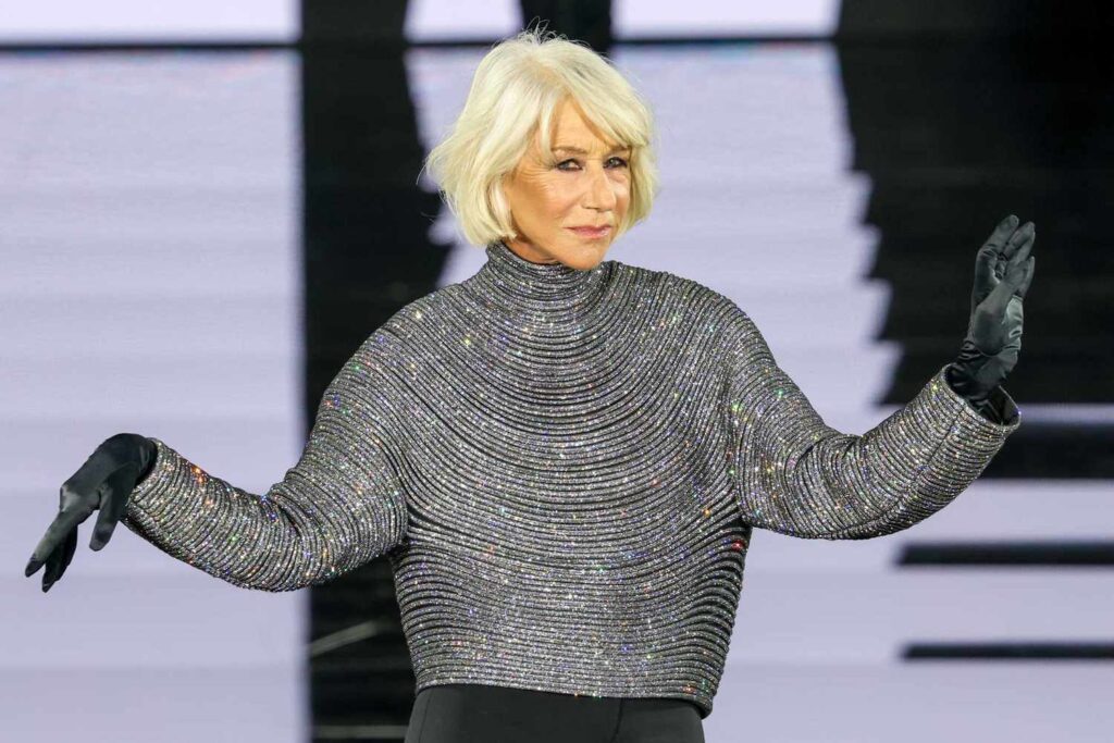Helen Mirren, 80, Looks Effortlessly Chic at L’Oréal Paris Runway