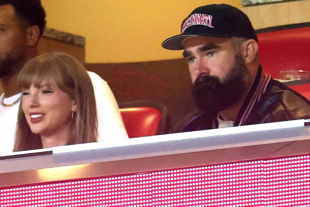 Jason Kelce Shares a ‘Very Embarrassing Story’ About Taylor Swift and Beer