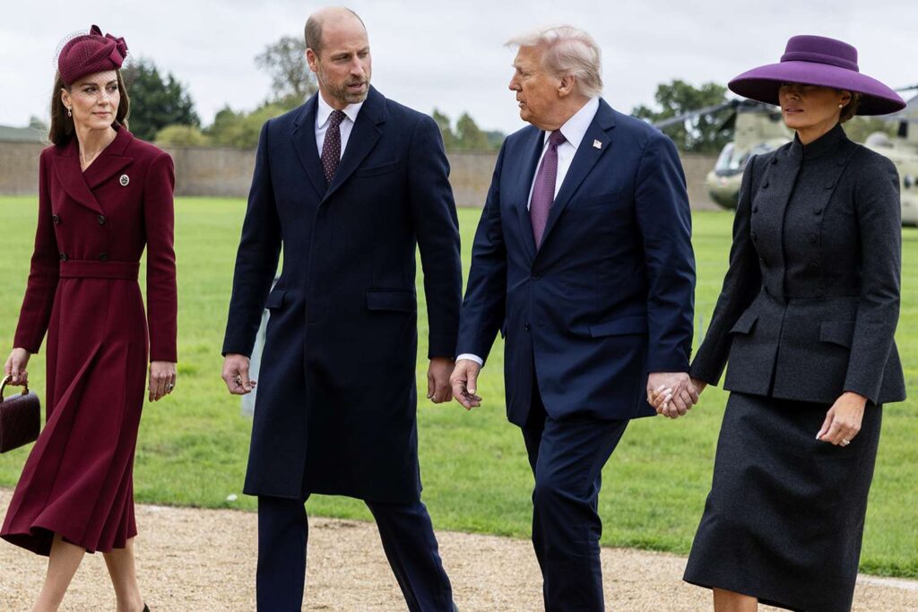 Kate Middleton and Prince William Hold Private Meeting with Donald Trump at Windsor