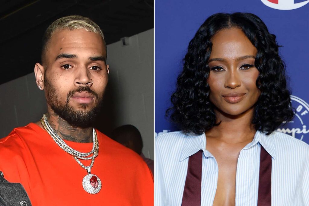Kayla Nicole Gets NSFW Lap Dance from Chris Brown at L.A. Show