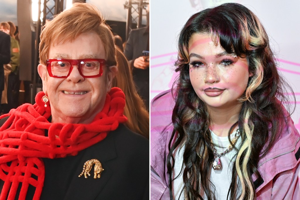 Elton John Gives Lola Young His House Keys After Losing a Bet in Video