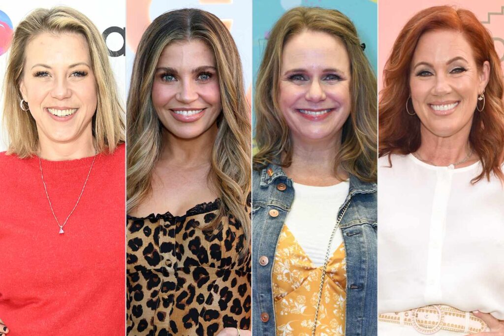 Jodie Sweetin, Danielle Fishel, Andrea Barber and Elisa Donovan Reunite at Dancing with the Stars Taping