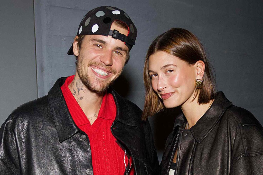 Justin and Hailey Bieber Root for Toronto Blue Jays at World Series Game 3