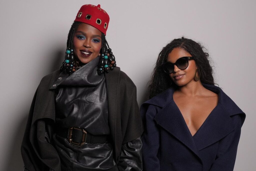 Lauryn Hill and Daughter Selah Marley Make Rare Appearance at NYFW