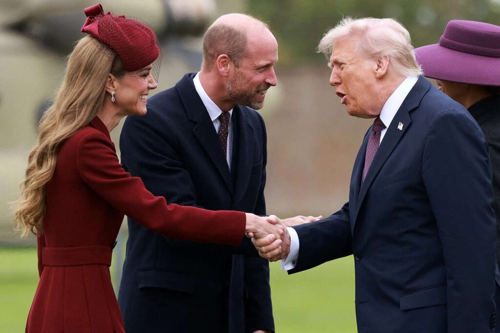 Donald Trump Tells Kate Middleton ‘You’re Beautiful’ at State Visit