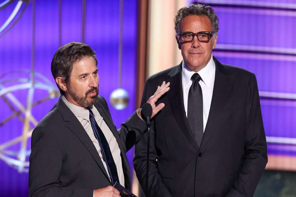 Ray Romano Roasts Brad Garrett as Actors Reunite at Emmys 2025