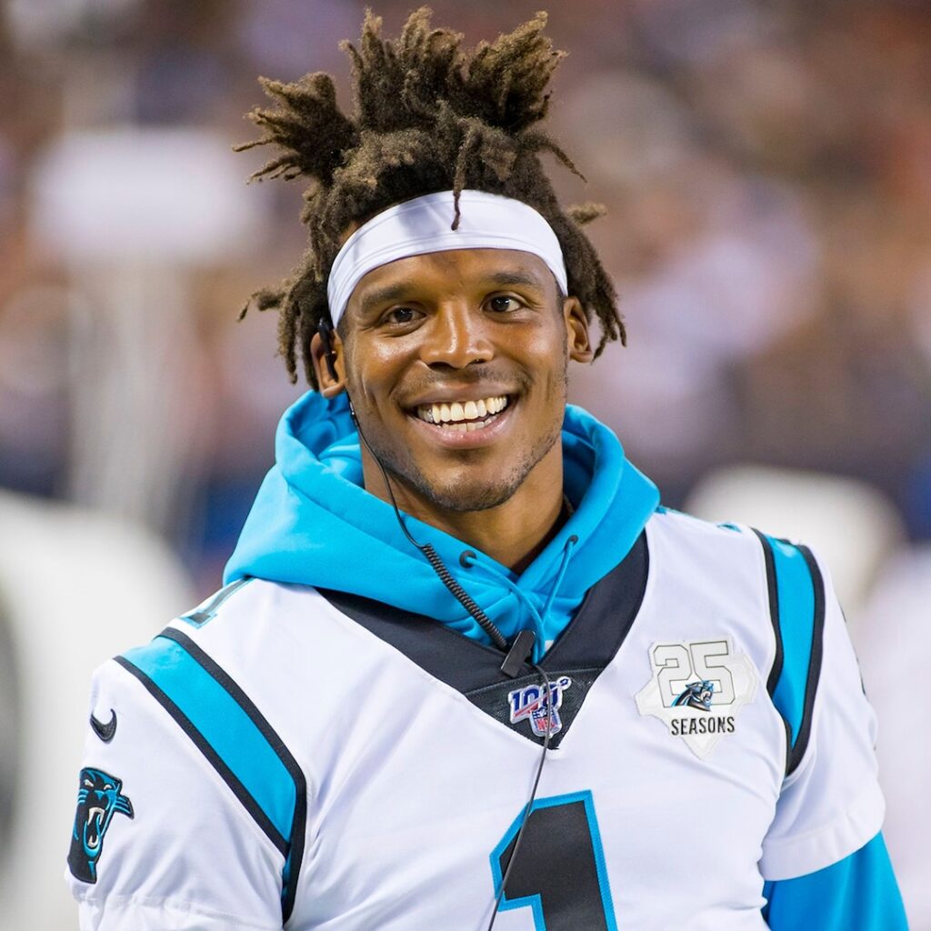 NFL’s Cam Newton Has Baby No. 9, Second With Jasmin Brown