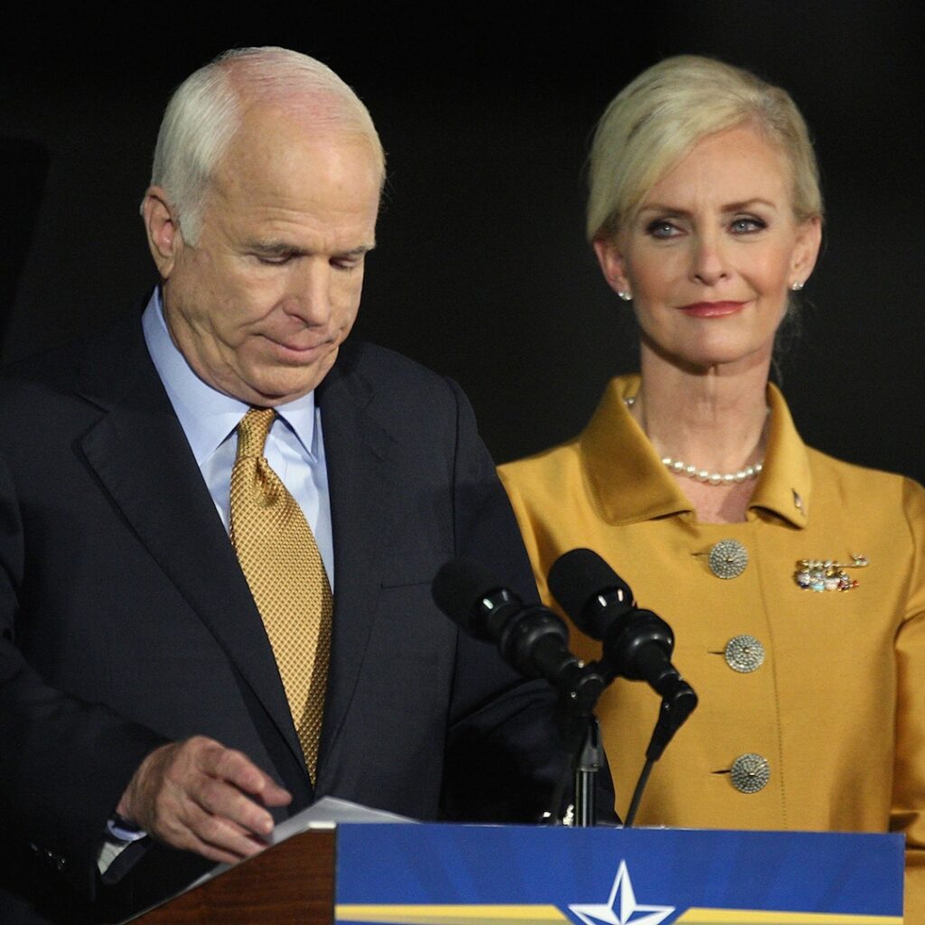 John McCain’s Widow Cindy McCain Suffers Stroke
