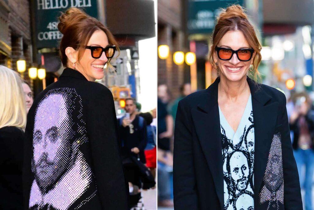 Julia Roberts Shows Her Love of Shakespeare with Bold Look