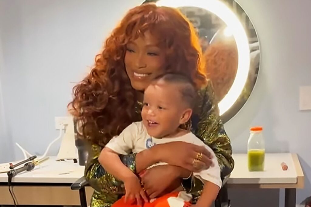 Keke Palmer and Son Smile Together as She Opens Up About Being a Single Mom