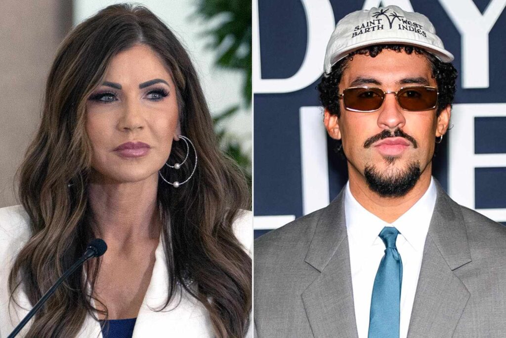 ICE Will ‘Be All Over’ Bad Bunny’s Super Bowl Halftime Show, Kristi Noem Says
