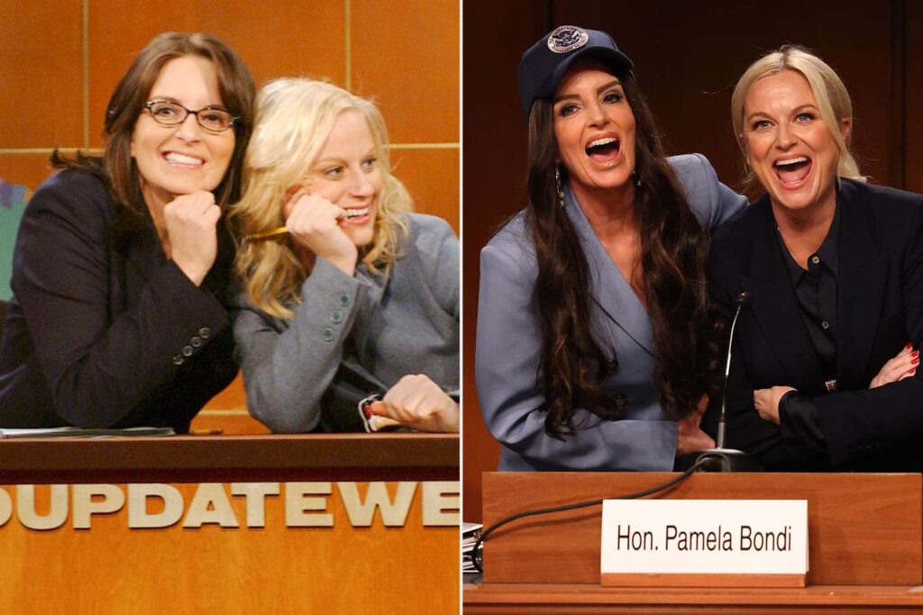 Tina Fey and Amy Poehler Reunite for Political ‘SNL’ Cold Open