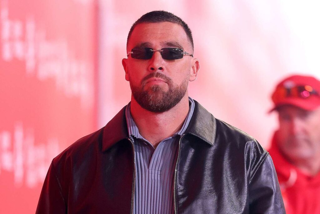 Travis Kelce Channels The Matrix as He Arrives at Chiefs-Raiders Game