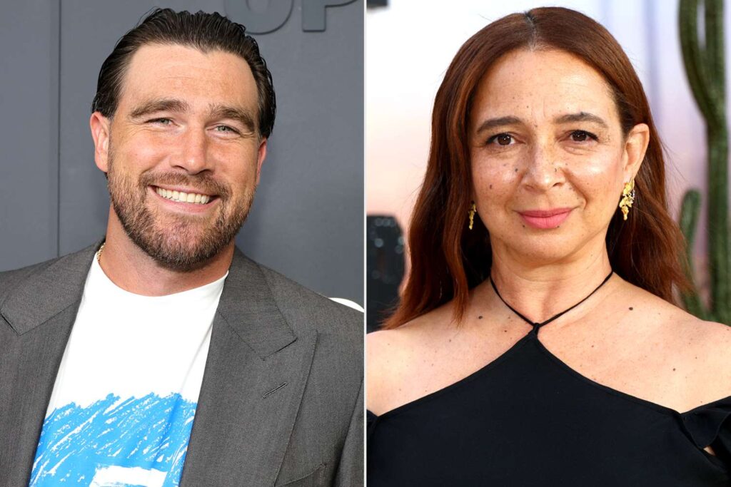Travis Kelce Freaks Out After Learning ‘SNL Legend’ Maya Rudolph Watched His Episode