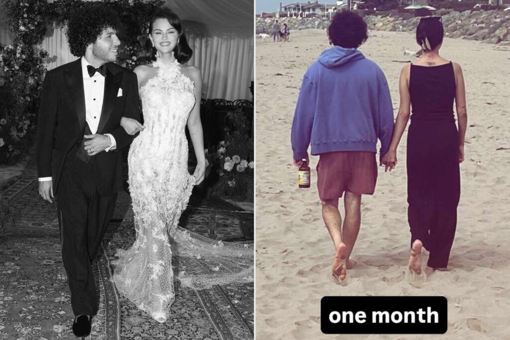 Benny Blanco Celebrates 1 Month of Marriage with Selena Gomez