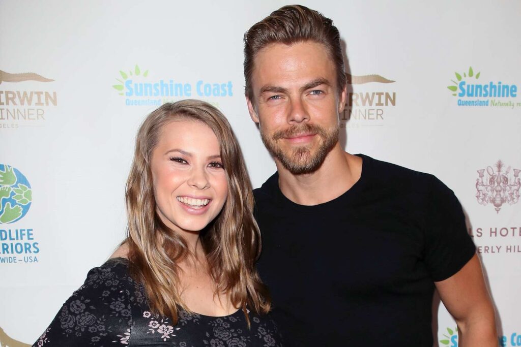Bindi Irwin Says Former ‘DWTS’ Partner Derek Hough Is Going to Be a ‘Wonderful’ Dad