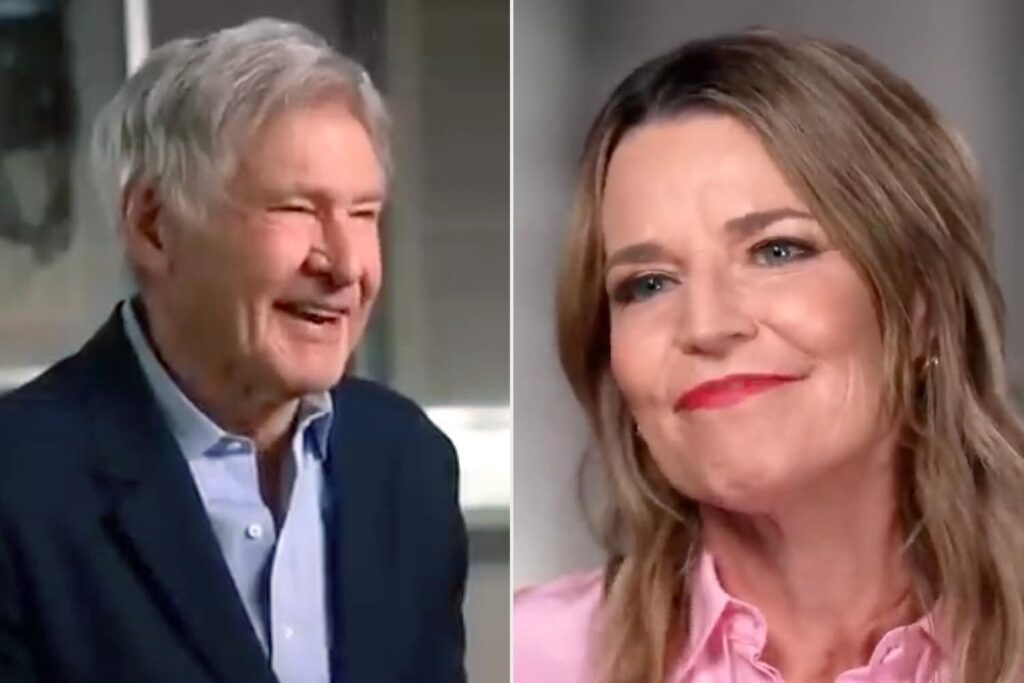 Savannah Guthrie Tried ‘to Flirt’ with Harrison Ford During His ‘Today’ Interview