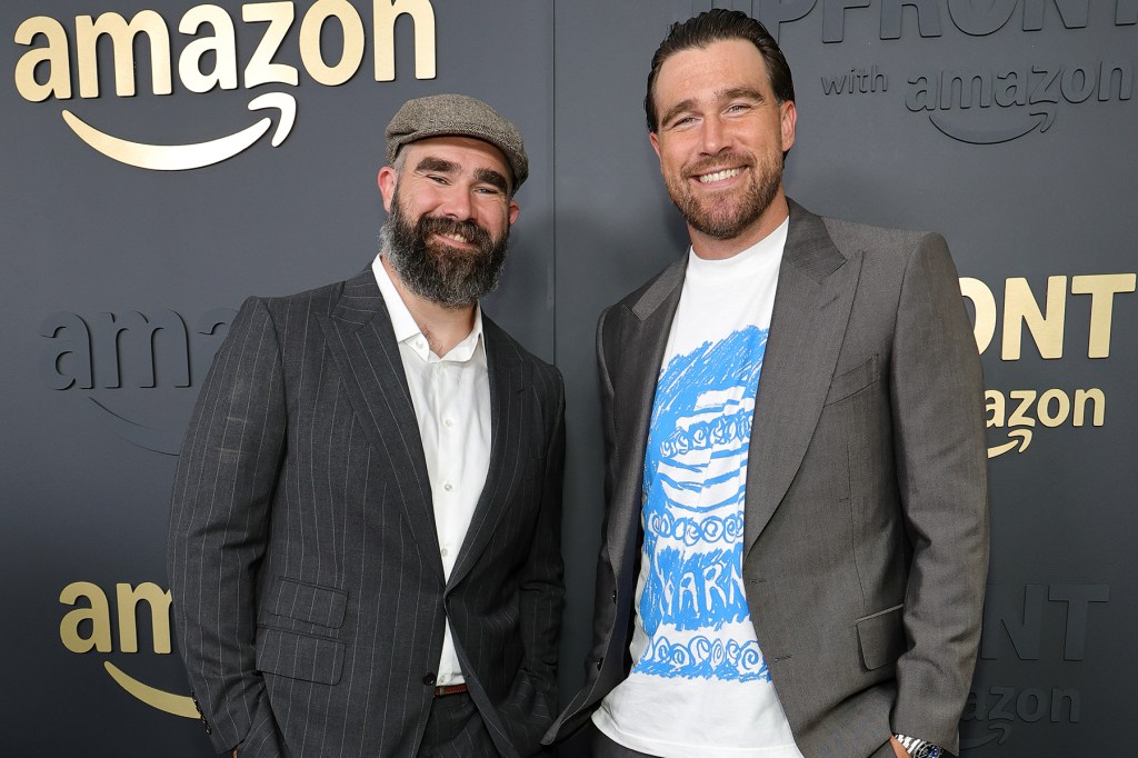 Jason Kelce Asks Travis Kelce Point-Blank About Taylor Swift Wedding