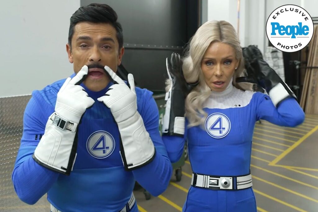 Kelly Ripa and Mark Consuelos’ Halloween on Live: Exclusive Behind-the-Scenes Video