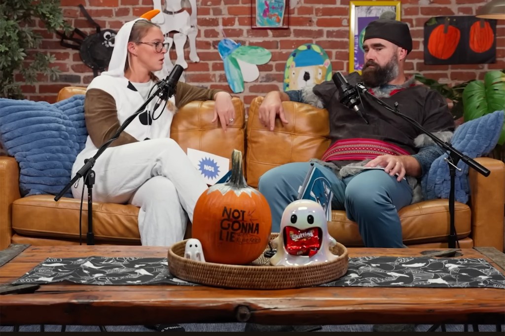 Kylie Kelce’s Response to Travis Saying He & Taylor Swift Don’t Fight