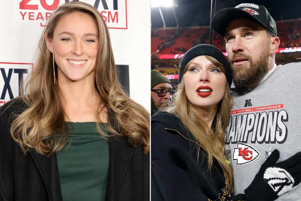 Kylie Kelce Loves Taylor Swift’s Song ‘Wood’ About Travis Kelce’s Manhood