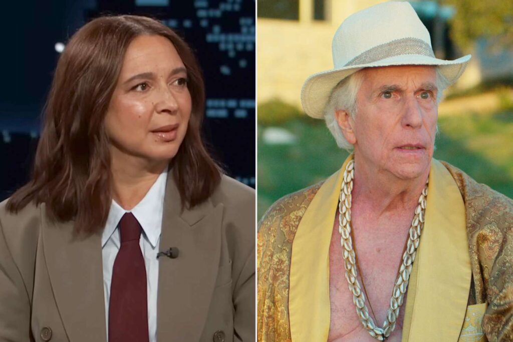 Maya Rudolph Talks Henry Winkler’s Naked ‘Loot’ Cameo