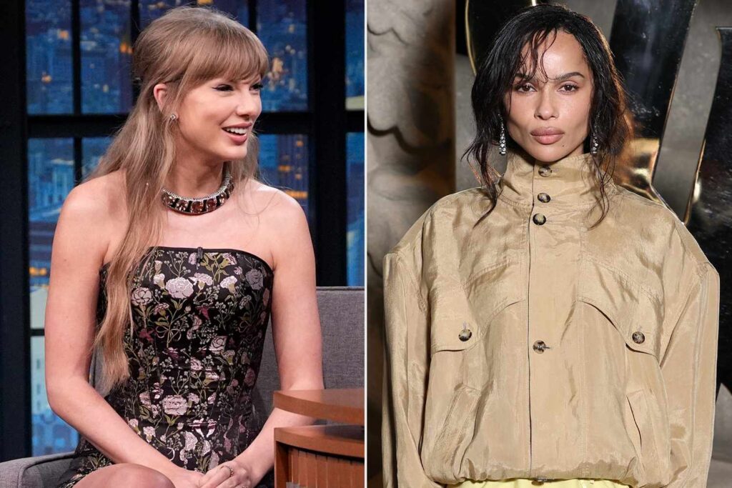 Taylor Swift Says Zoë Kravitz’s Snake ‘Destroying’ Her Bathroom Is ‘Chic’