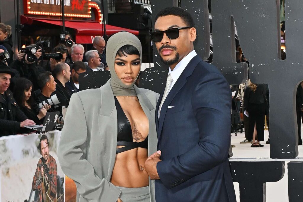 Aaron Pierre Calls Girlfriend Teyana Taylor ‘Someone Who I Love’